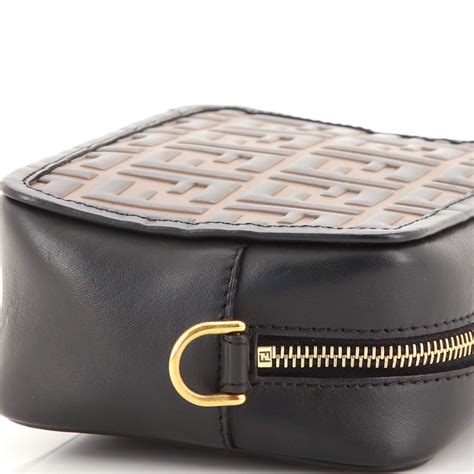 fendi embossed leather camera bag|Fendi camera bag sale.